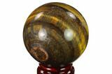 Polished Tiger's Eye Sphere #143256-1